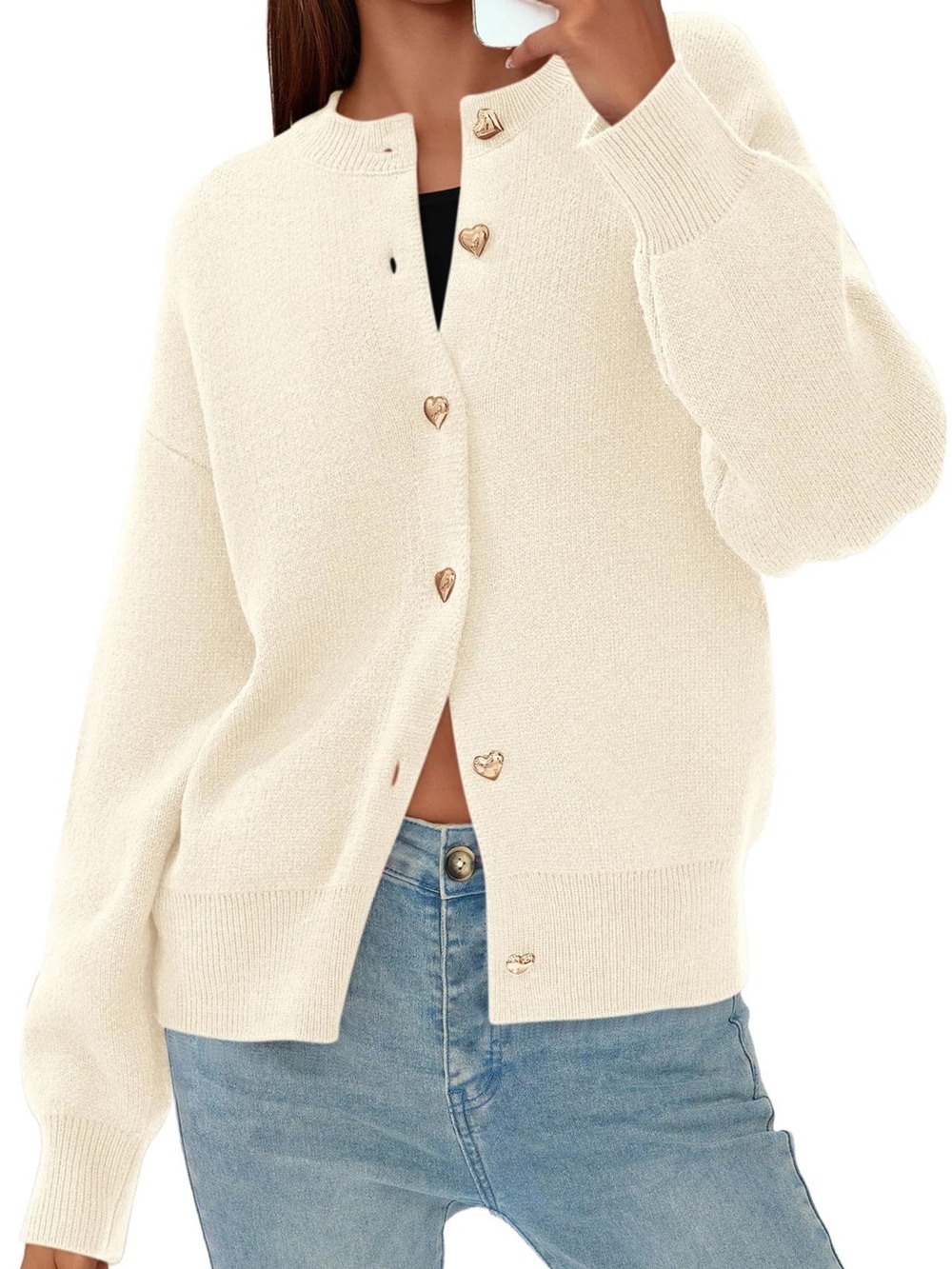 NWT Heart Cardigan 🤍💕